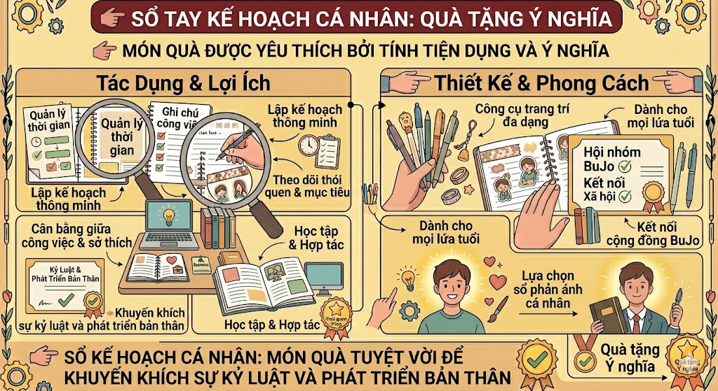 món quà văn phòng phẩm